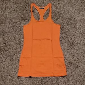 Victorias Secret Tunic Racerback Tank Top Color Electric Melon Sz. XS